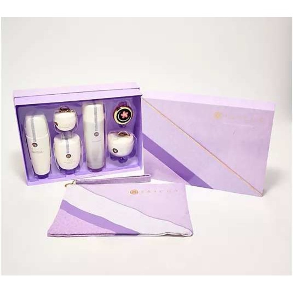 New TATCHA Classic Ritual 6 pcs. Skin Care Grand Collection & Curated Bag